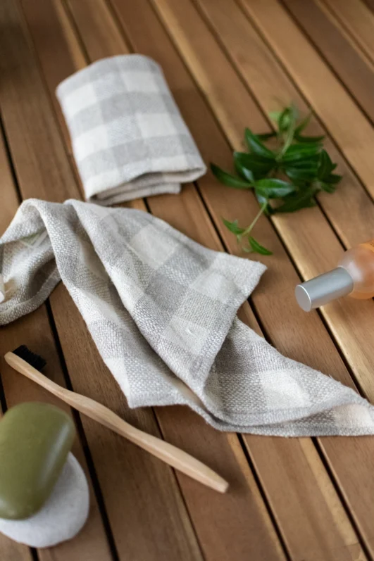 Small linen face cloth